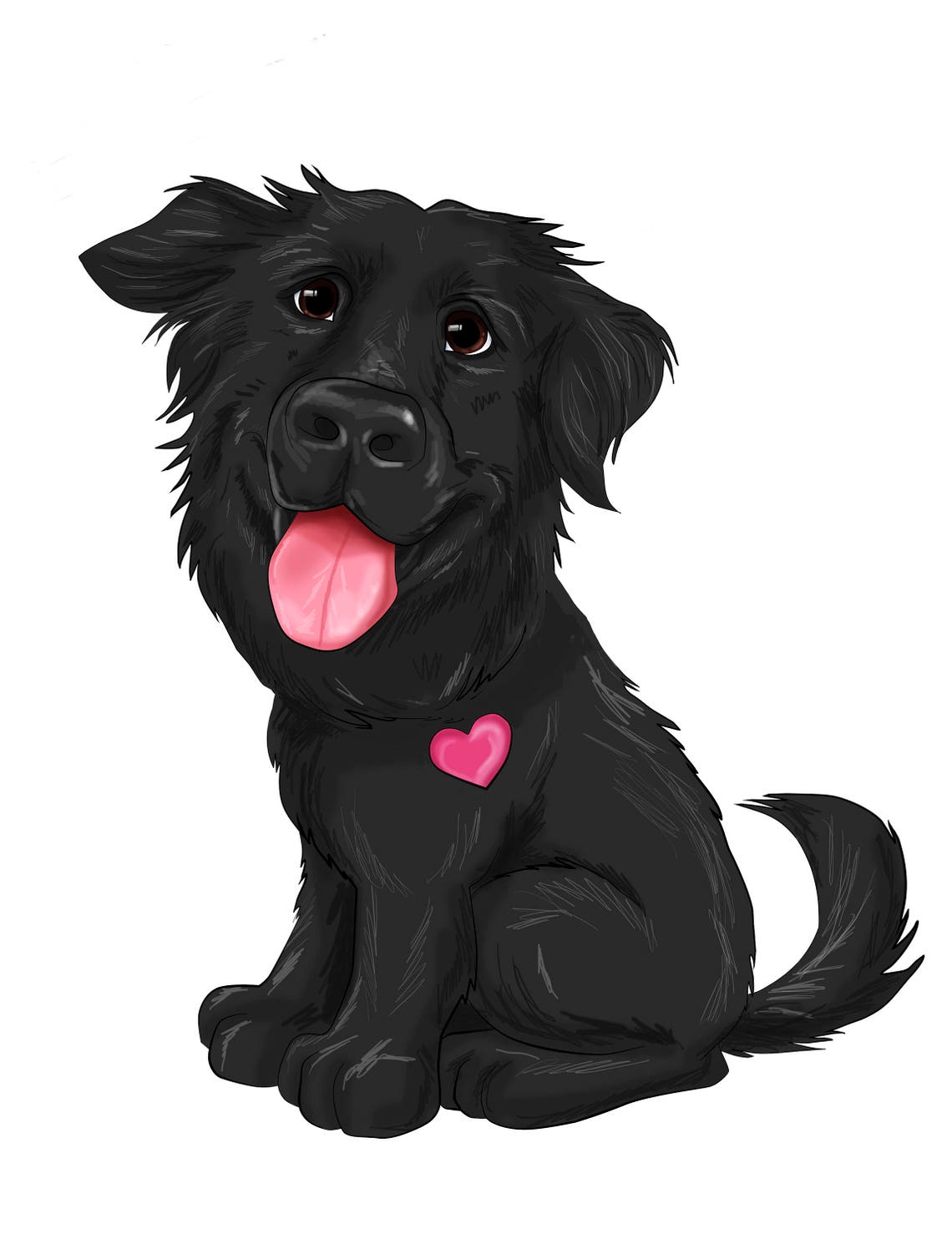 Pet Cartoon Portrait / Pet Caricature / Custom Pet Portrait / - Etsy