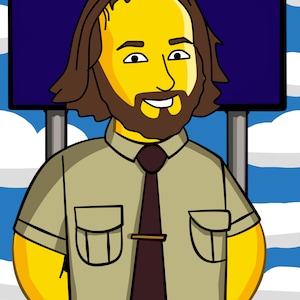 Regalo de guardabosques: retrato personalizado a partir de una foto / regalo de guardabosques