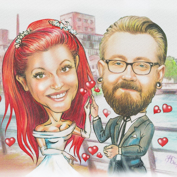 Caricature Drawing From Photo Etsy Caricature drawing from photo etsy