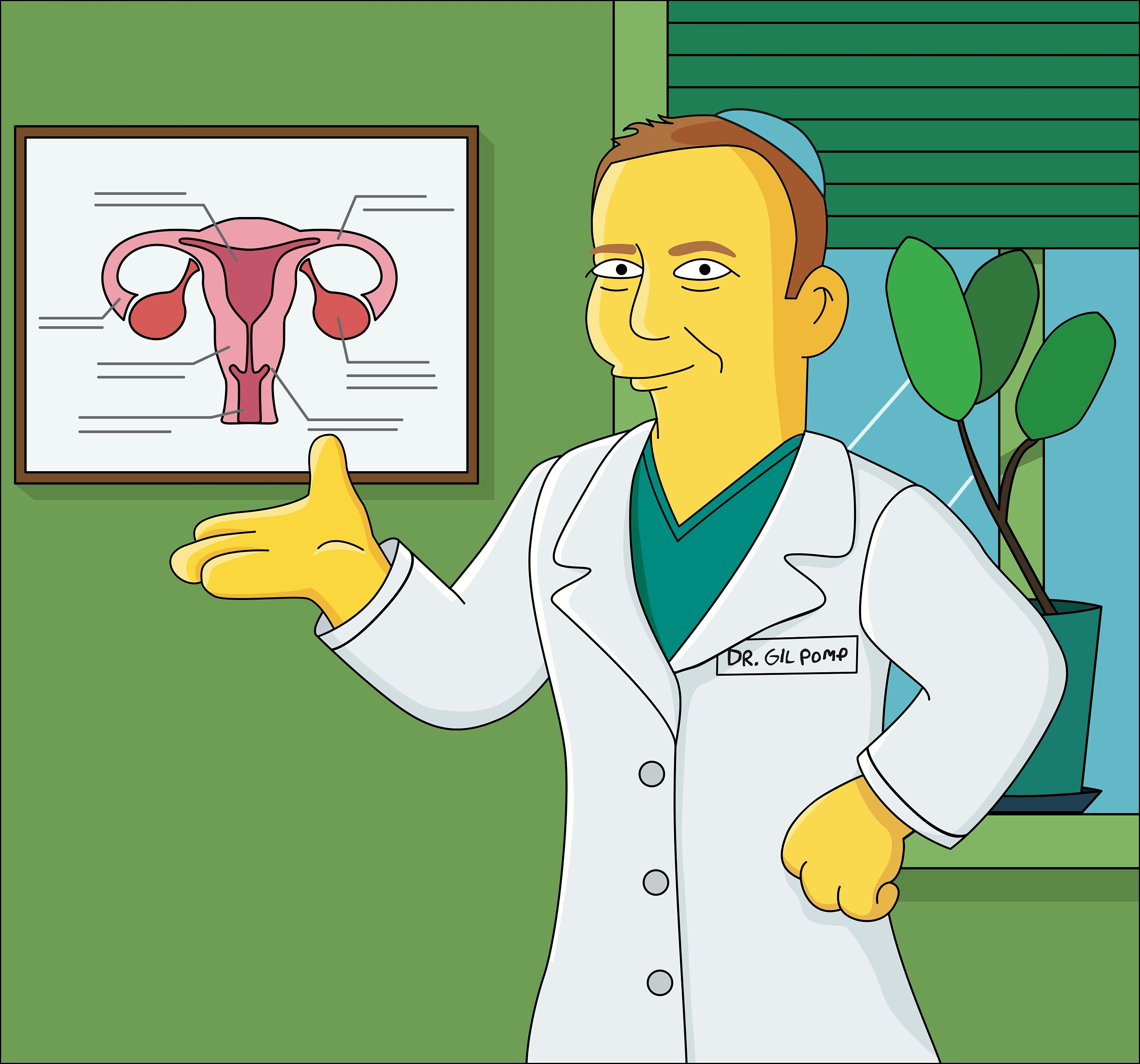 Gynecologist Gift - Custom Portrait as Cartoon Character ...