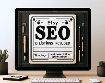 Etsy seo help for 10 listings of your choice