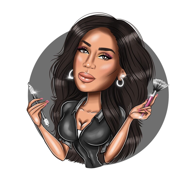 Skincare Logo Custom Cartoon Logo for Your Business / Skin - Etsy