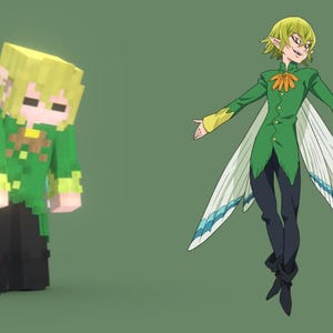 Custom Minecraft Skin From Your Reference Photos / Personalized Pixel ...
