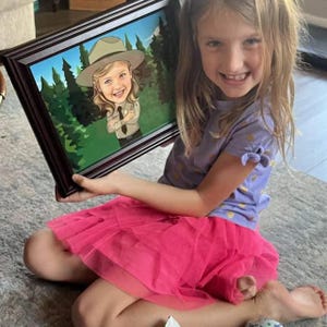 Park Ranger Gift - Custom Caricature From Photo, ranger apprentice, forest service