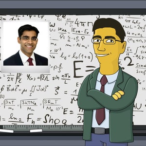 Actuary Gift  - Custom Portrait as Cartoon Character / life actuary / pension actuary gift / statistician gift