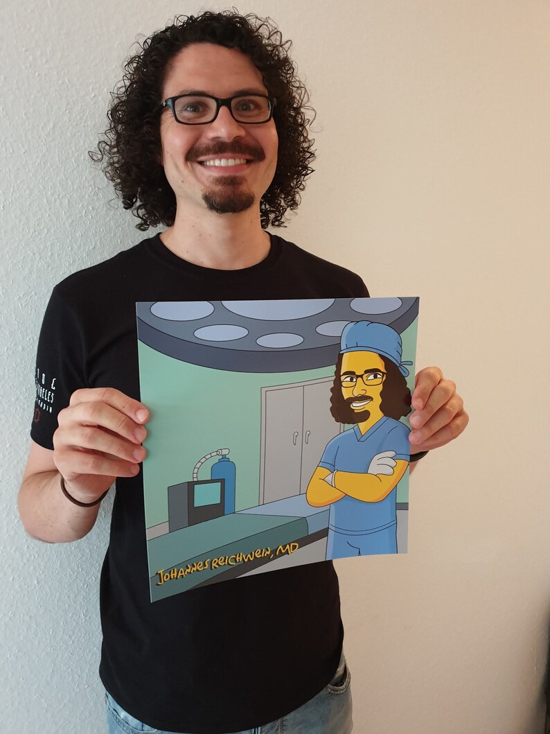 Anesthesiologist Gift Custom Portrait / CRNA Gift / | Etsy