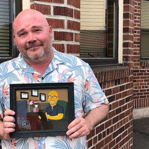 Psychologist Gift - Custom Portrait as Cartoon Character, Psychology Gifts, psychologist office