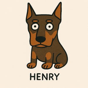 UGLY Pet Portrait from Photo, Custom Bad Portrait