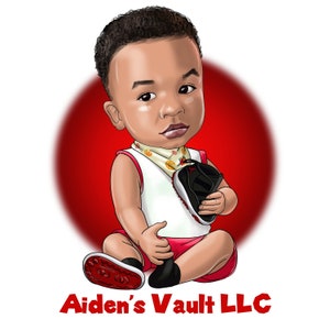 Custom Cartoon Logo: Kids Boutique Business Logo (Digital) image 4
