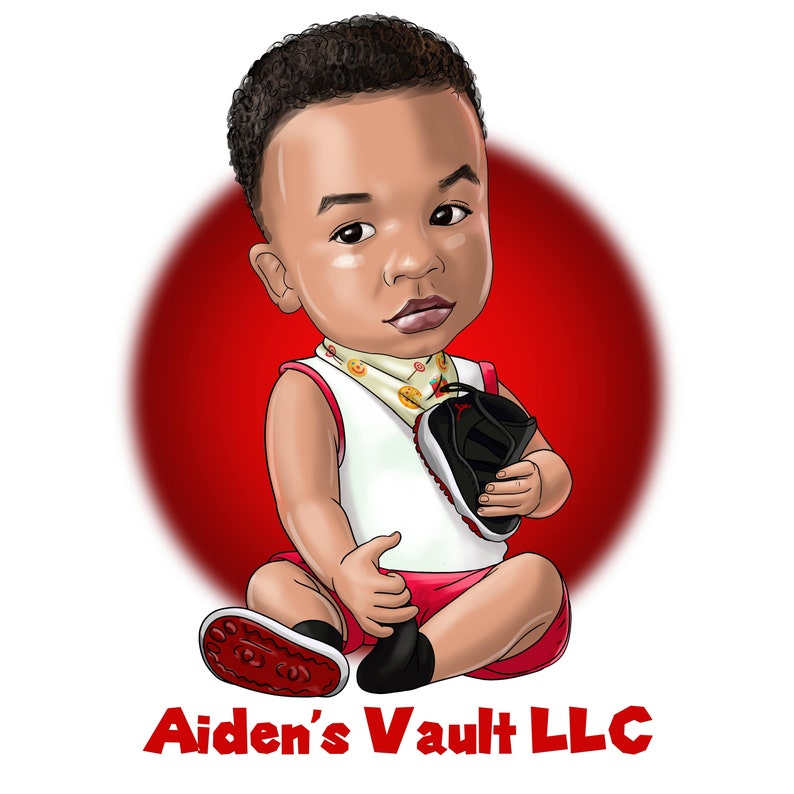 Custom Cartoon Logo: Kids Boutique Business Logo (Digital) image 4