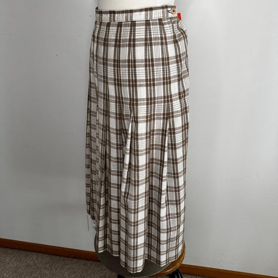 Country Sophisticates Pendleton A-Line Pleated Pl… - image 2