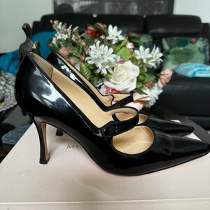 Manolo Blahnik×edit for lulu別注 メリージェーン36 Manolo Blahnik Mary Jane - Etsy