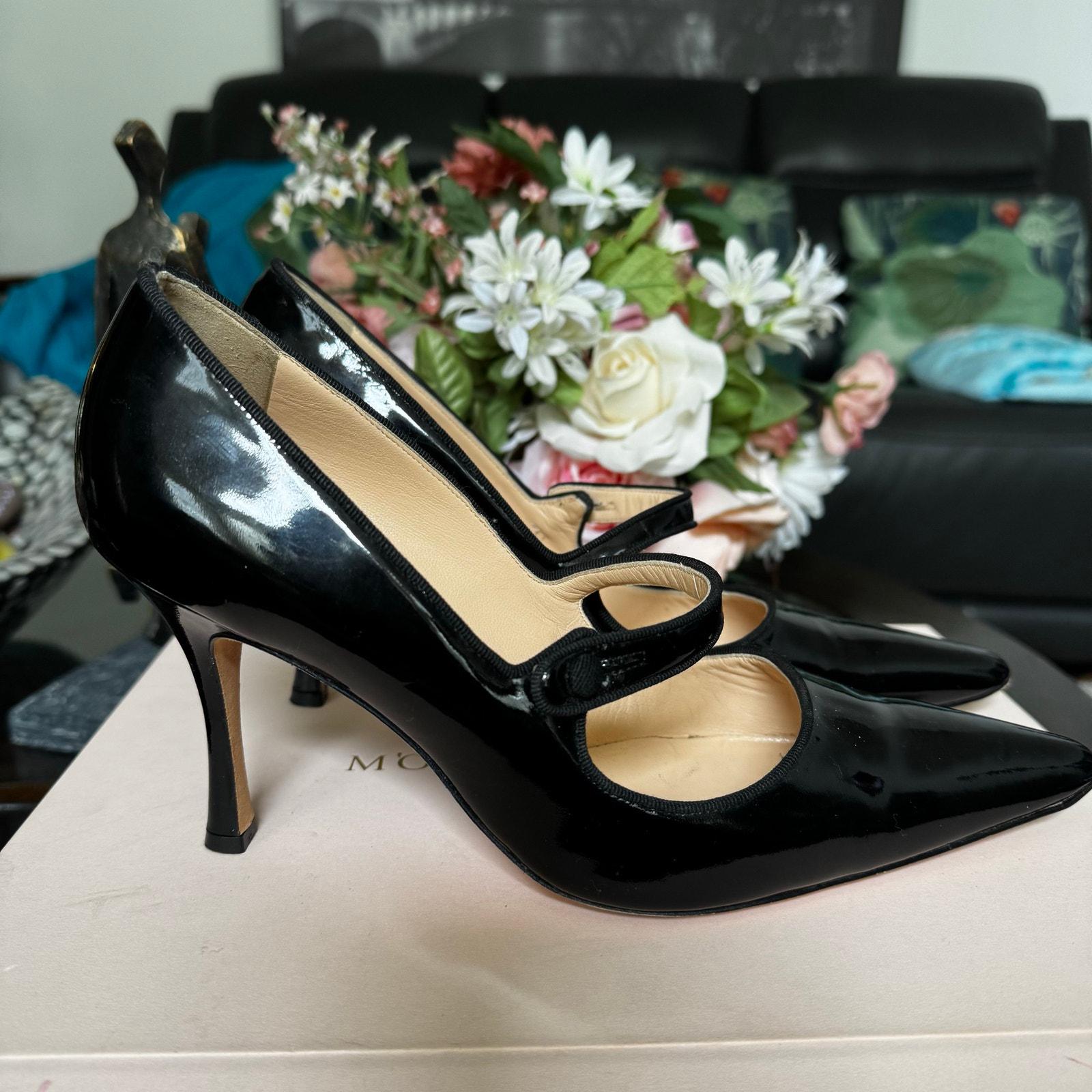 Manolo Blahnik Mary Jane - Etsy