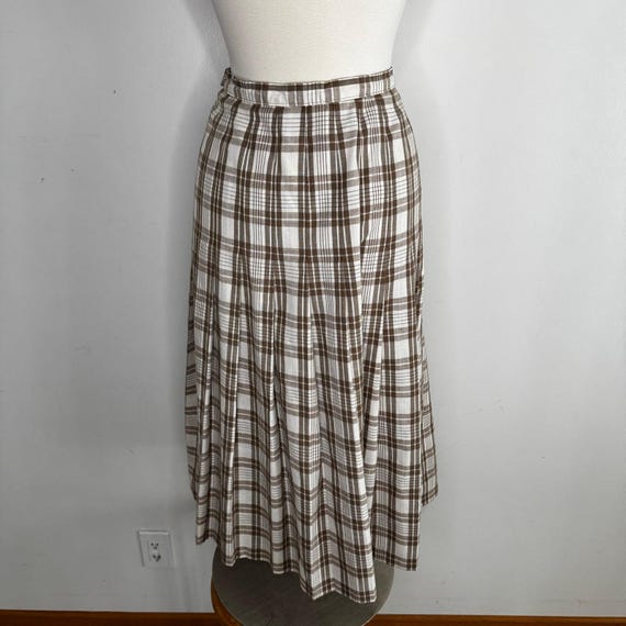 Country Sophisticates Pendleton A-Line Pleated Pl… - image 3