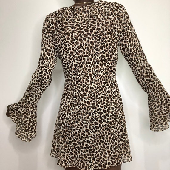 Vintage 90’s Victoria’s Secret leopard print top