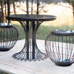 Muebles de patio al aire libre contemporáneos conjuntos Galaxy | Etsy