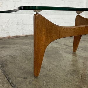 Vintage sculptural coffee table image 4