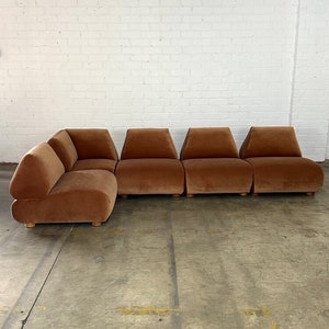 Custom Made Modular Low Profile Sectional- set