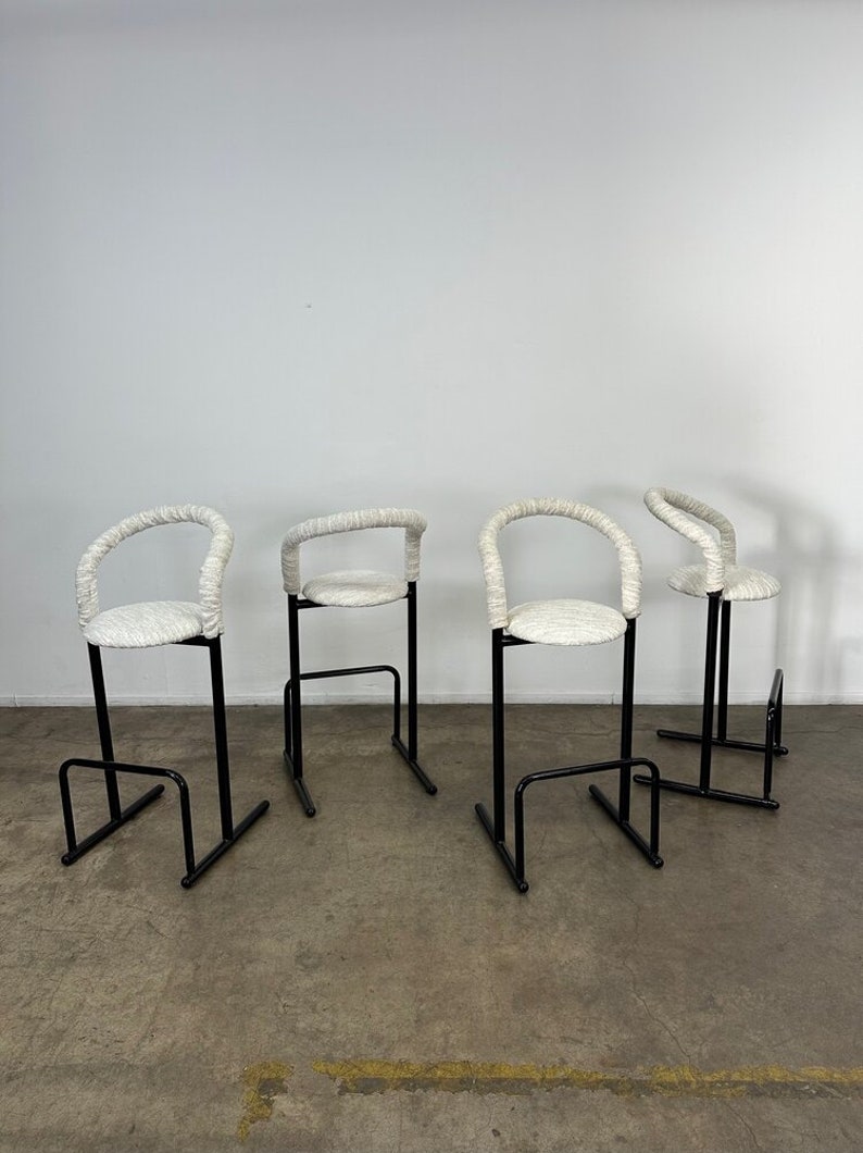 Postmodern bar stools set of four On Sale image 2
