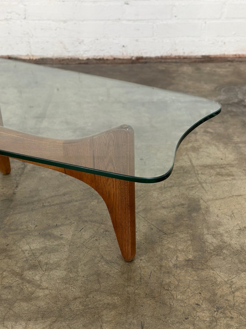 Vintage sculptural coffee table image 2