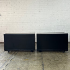 Post Modern Black Lacquered Compact Dresser sold separately image 8