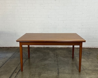 Danish modern minimal dining table