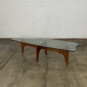 Vintage sculptural coffee table image 1