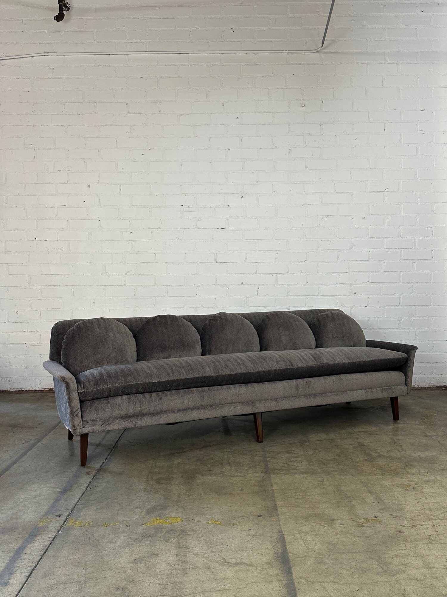 Danish Modern Feather Down Sofa