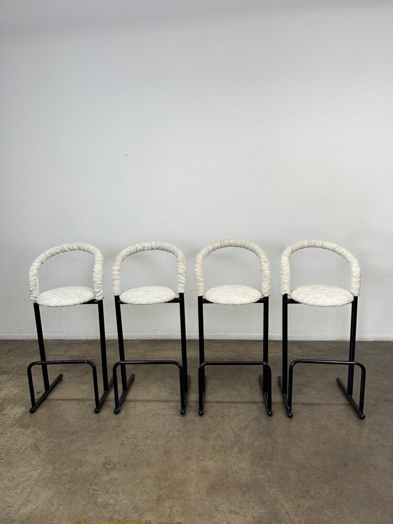 Postmodern bar stools set of four On Sale image 1