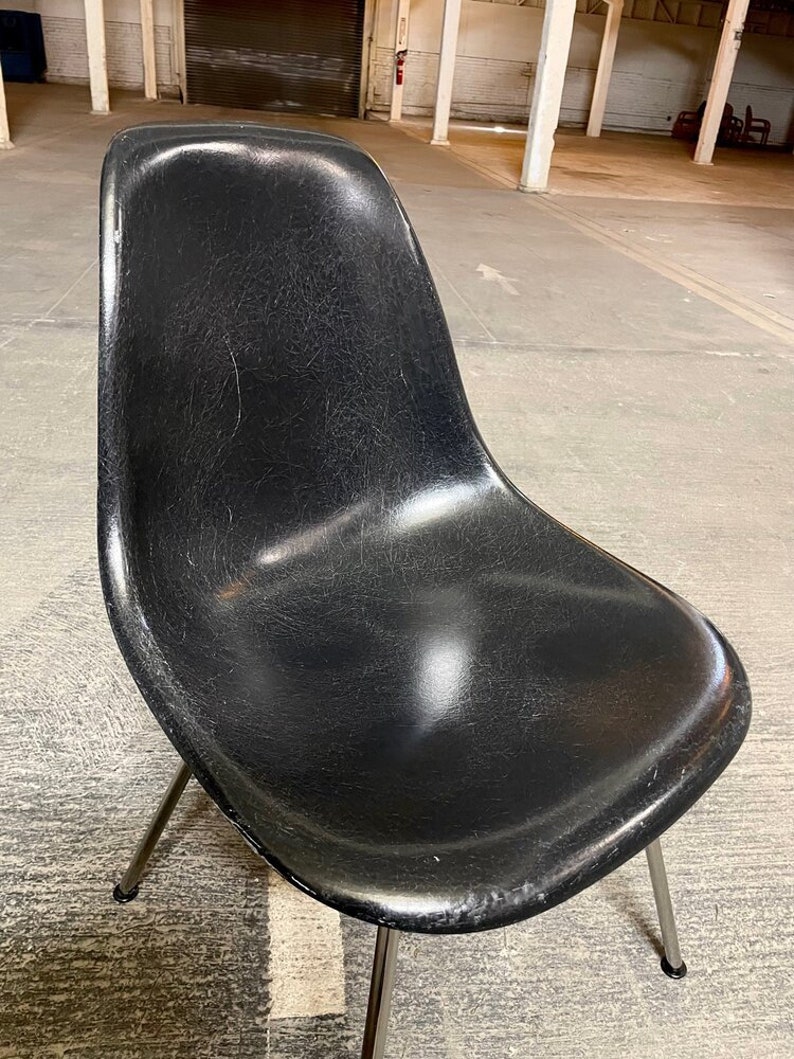 Eames Molded Fiberglass side chairs sold separately image 5