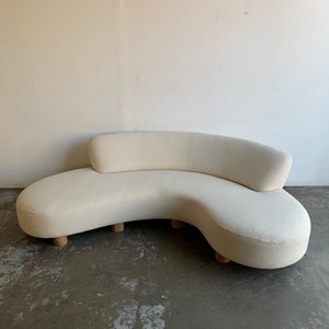 Handcrafted waive sofa by Vintage On Point image 10