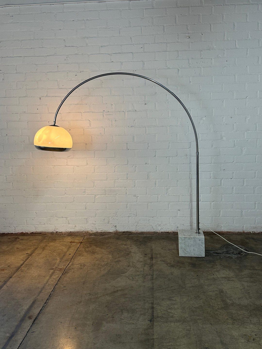 Chrome Arc Floor Lamp - Etsy