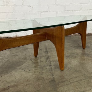 Vintage sculptural coffee table image 5
