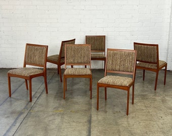 Danish Modern Dining Chairs - Set of Six