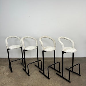 Postmodern bar stools set of four On Sale image 9