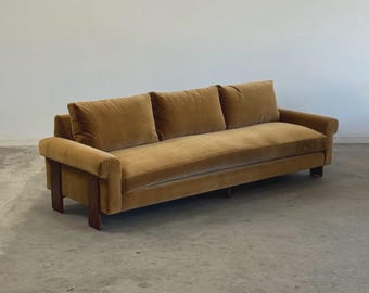 Mid Century Easy Lounge Couch by Holstebro Möbelfabrik Solid Teak