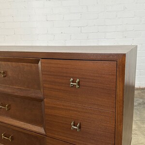 Dark walnut dresser by Red Lion image 8