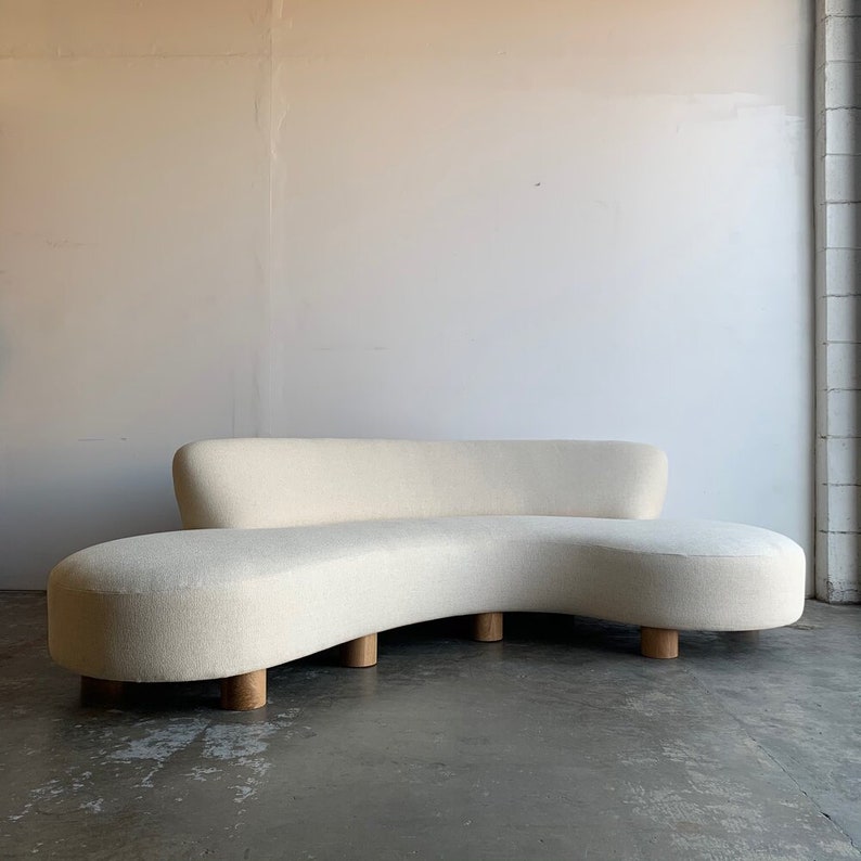 Handcrafted waive sofa by Vintage On Point image 1