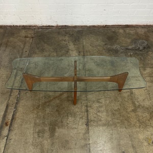 Vintage sculptural coffee table image 8