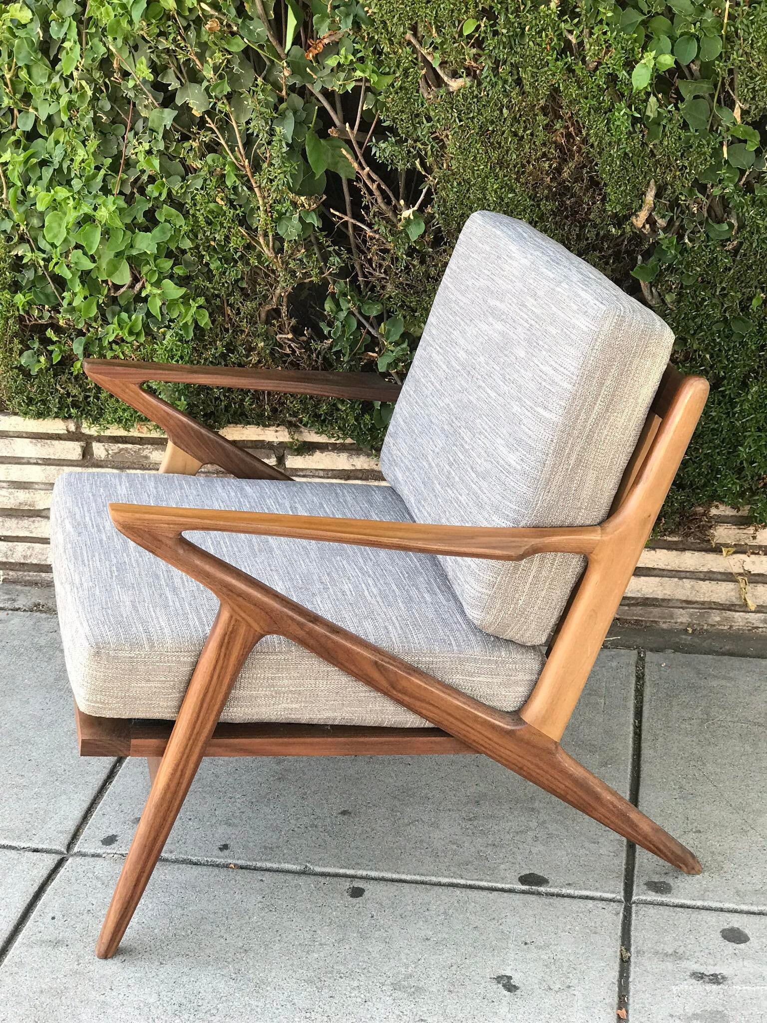 Mid Century Modern Lounge Chair and Ottoman Customizable Etsy — free download