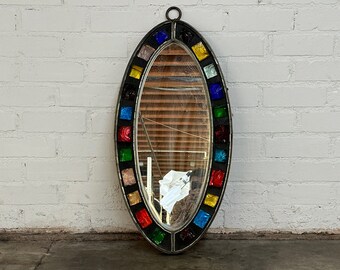 French 1960s Elliptical Mirror