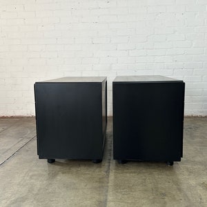 Post Modern Black Lacquered Compact Dresser sold separately image 9