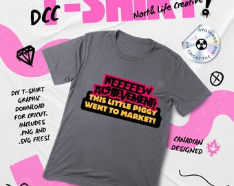 NEW Achievement - This Little Piggy Went to Market | Dungeon Crawler Carl Shirt/Decal | Cricut .SVG File Download