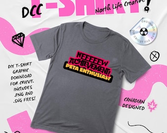 NEW Achievement - PETA Enthusiast | Dungeon Crawler Carl Shirt/Decal | Cricut .SVG File Download