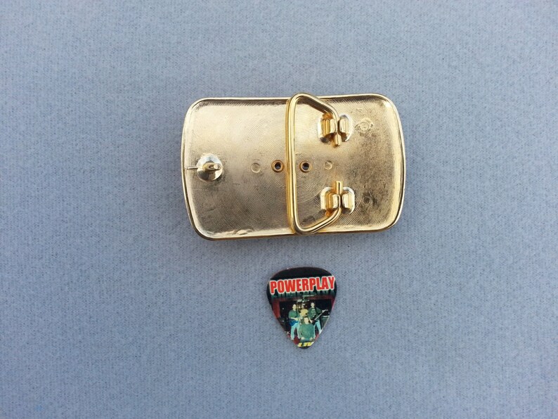 Gold Belt Buckle Real Gold Flakes 24 Karat Gold Gift for Him Gift for