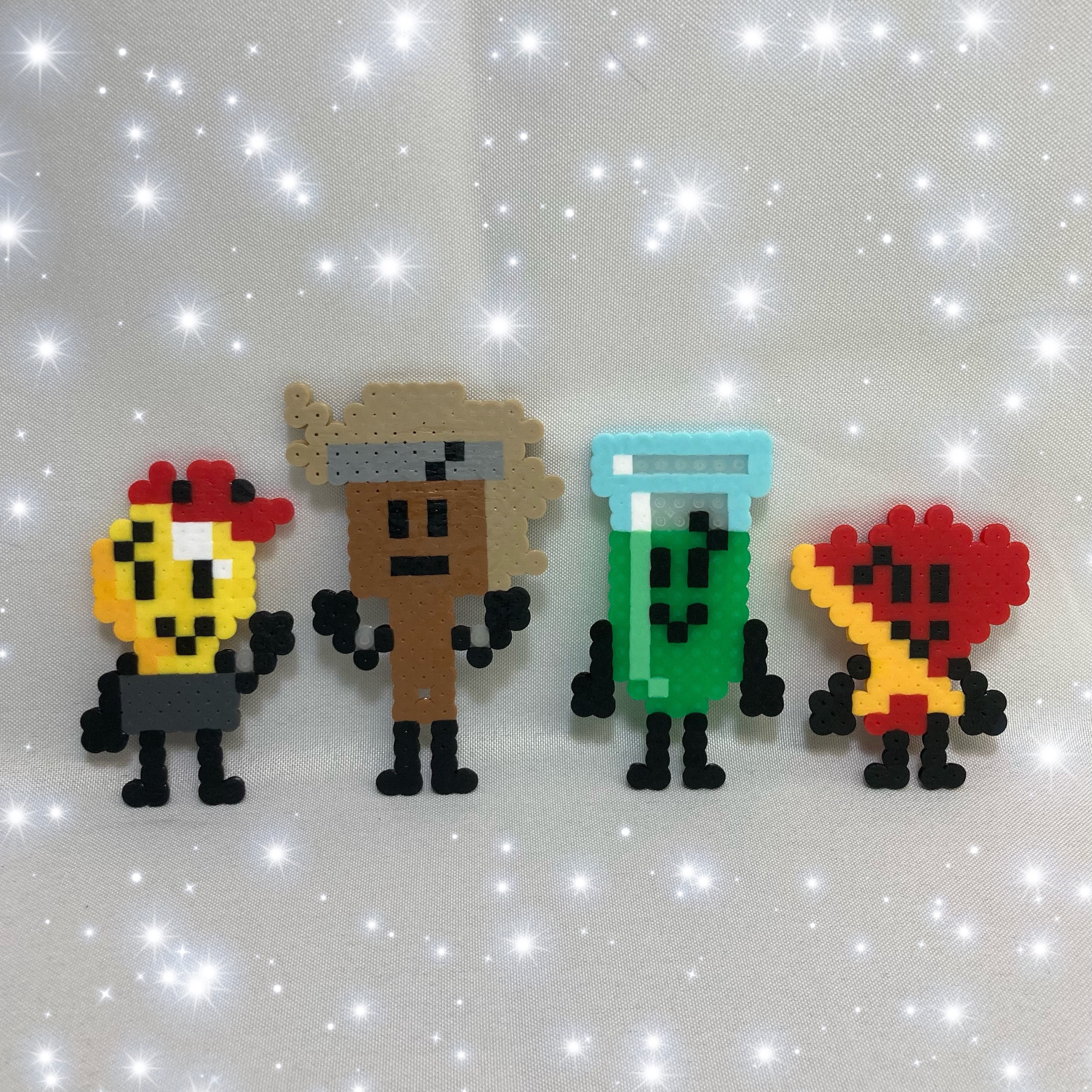 BFDI Cupcake Toppers Random Lot BFB Characters - Portugal