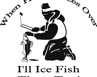 Download Ice Fish And His Treasure Glow In The Dark Etsy