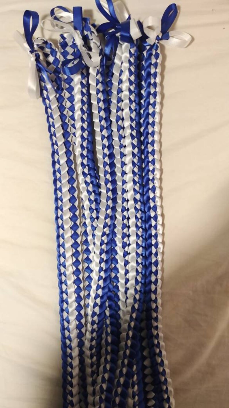 12 Color Single Weave Hawaiian Ribbon Lei Etsy