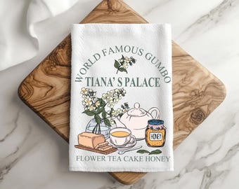 Disney Inspired Kitchen Hand Towel | 16 x 24 | Soft Absorbent Dish Towel | Decorative Towel | Gift for Disney Lover