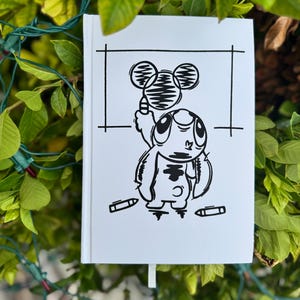 Disney Inspired Sketchbook | Hardcover Drawing Journal | 100 Pages | 8.3 x 5.7 in | Artist Sketchbook | Travel Notebook Gift